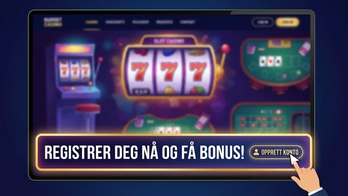 Registrer deg med bonus